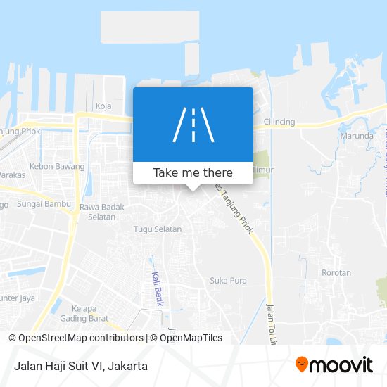 Jalan Haji Suit VI map