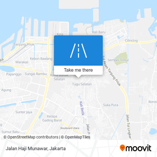 Jalan Haji Munawar map