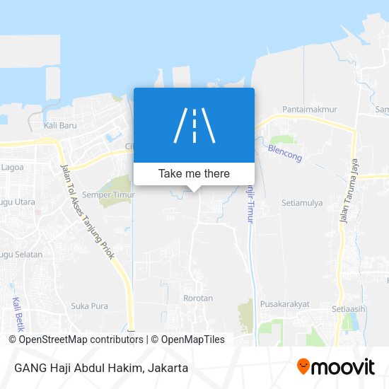 GANG Haji Abdul Hakim map