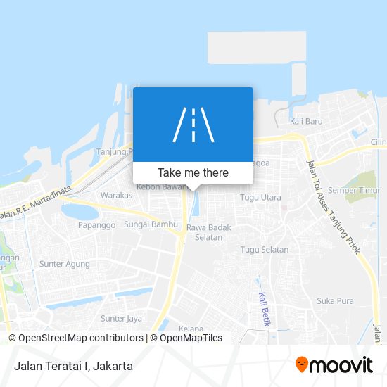 Jalan Teratai I map