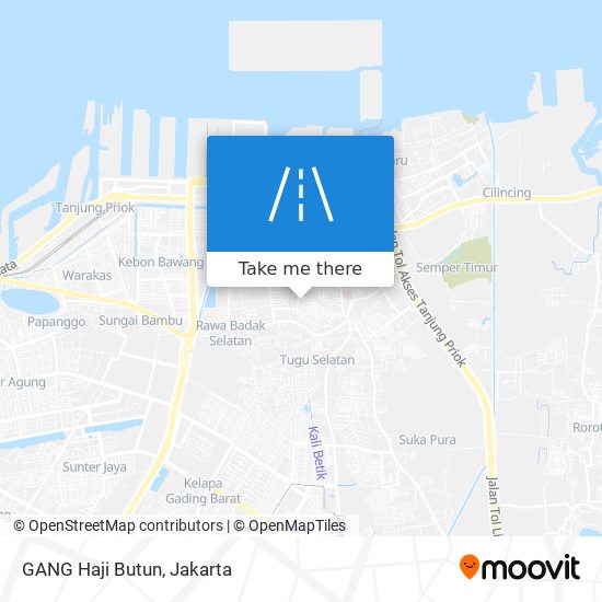 GANG Haji Butun map