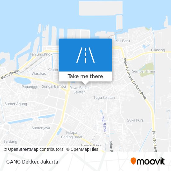 GANG Dekker map