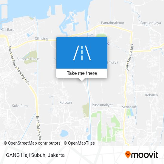 GANG Haji Subuh map