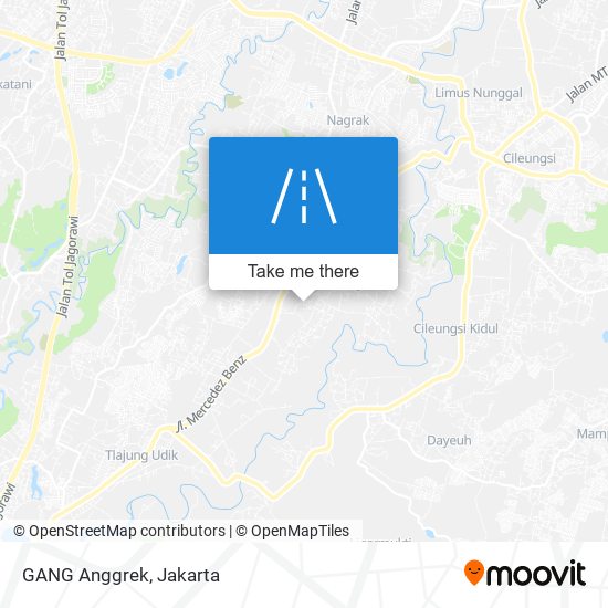 GANG Anggrek map