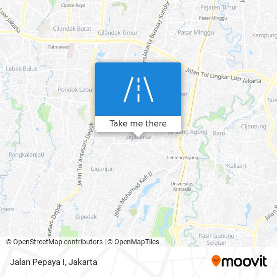 Jalan Pepaya I map