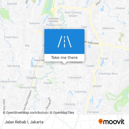 Jalan Rebab I map