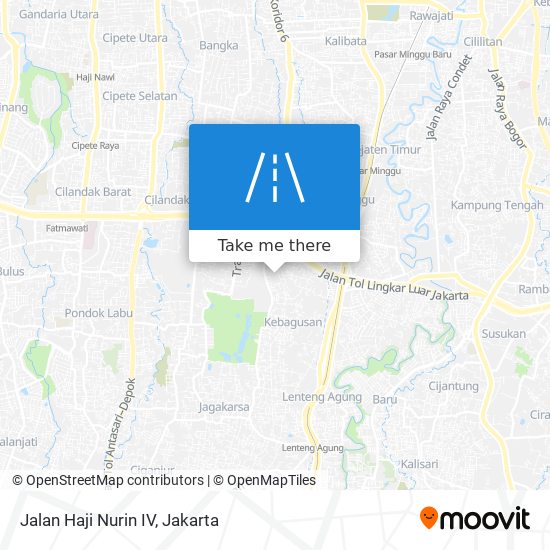 Jalan Haji Nurin IV map