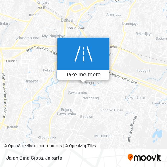 Jalan Bina Cipta map