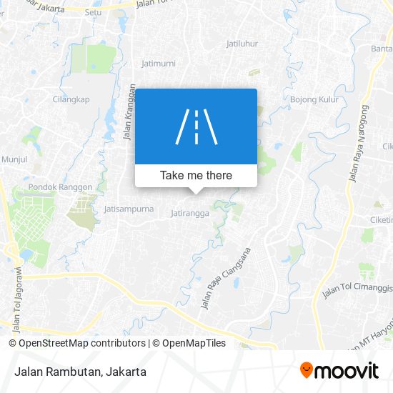 Jalan Rambutan map