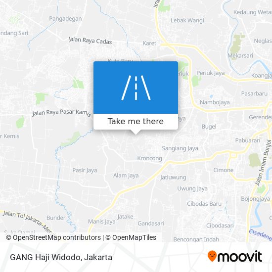 GANG Haji Widodo map