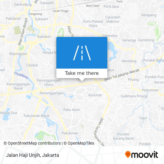 Jalan Haji Unjih map