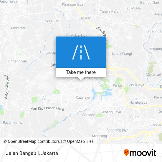 Jalan Bangau I map