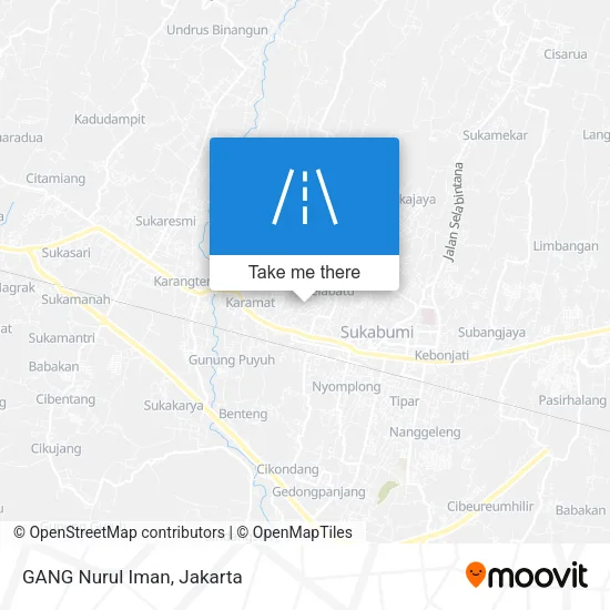 GANG Nurul Iman map