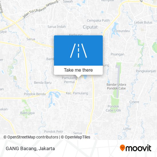 GANG Bacang map