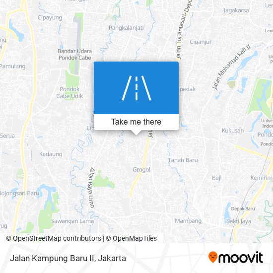 Jalan Kampung Baru II map