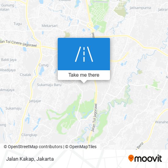 Jalan Kakap map