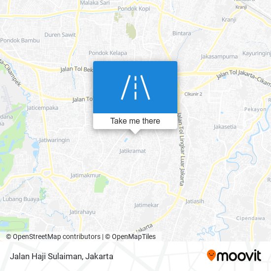 Jalan Haji Sulaiman map