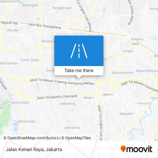 Jalan Kenari Raya map