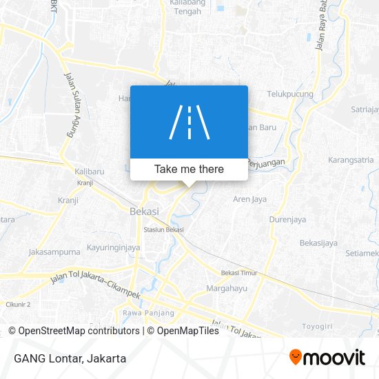 GANG Lontar map