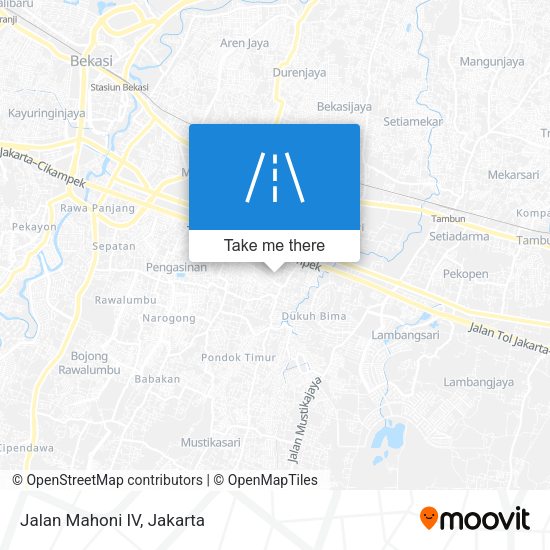 Jalan Mahoni IV map