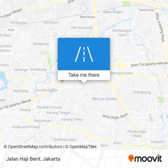 Jalan Haji Berit map