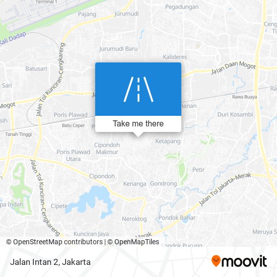 Jalan Intan 2 map