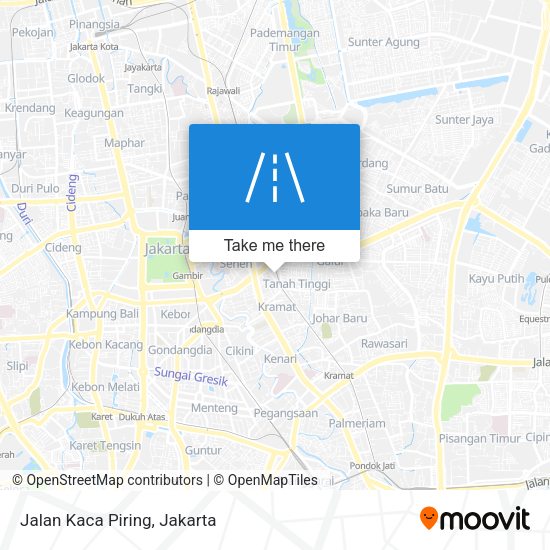 Jalan Kaca Piring map