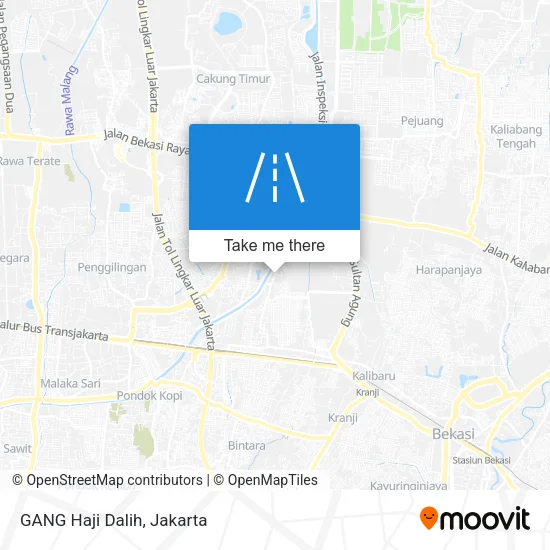 GANG Haji Dalih map
