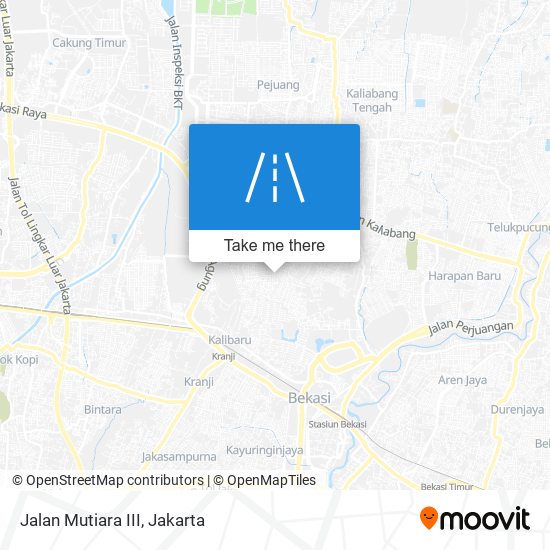 Jalan Mutiara III map