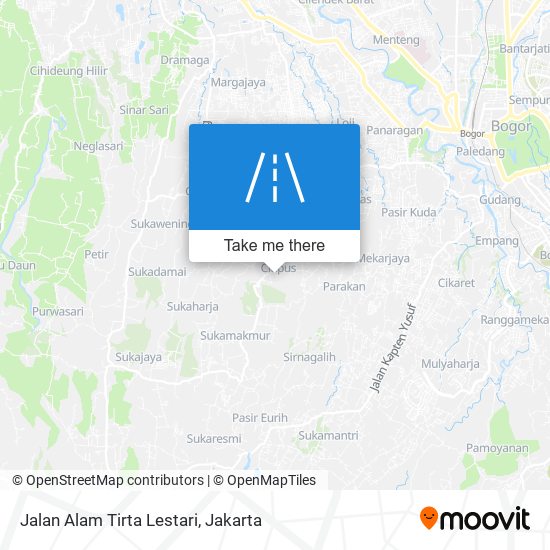 Jalan Alam Tirta Lestari map