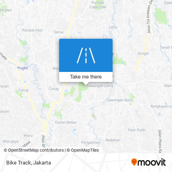 Bike Track map