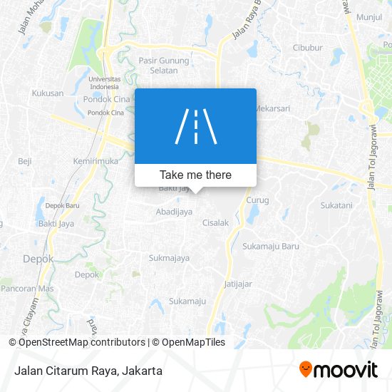 Jalan Citarum Raya map