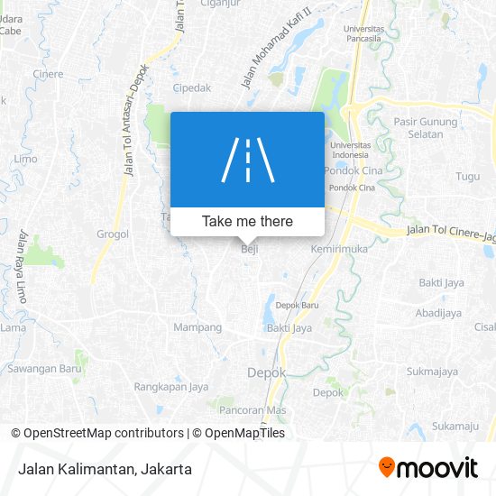 Jalan Kalimantan map