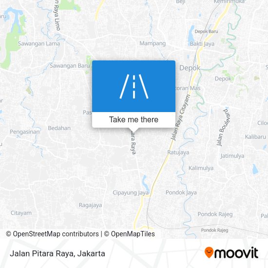 Jalan Pitara Raya map