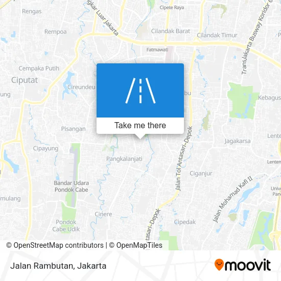 Jalan Rambutan map