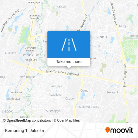 Kemuning 1 map