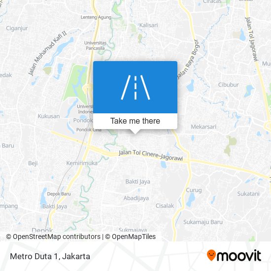 Metro Duta 1 map