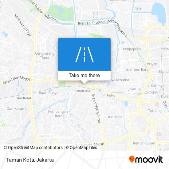 Taman Kota map