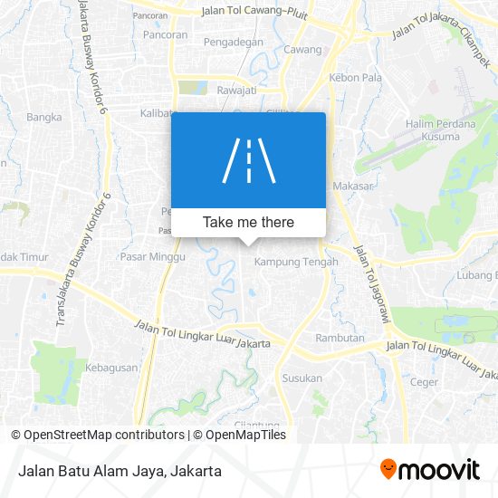 Jalan Batu Alam Jaya map
