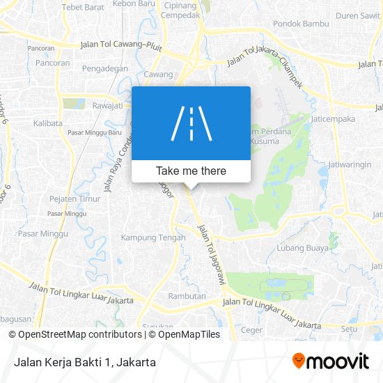 Jalan Kerja Bakti 1 map