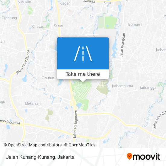 Jalan Kunang-Kunang map