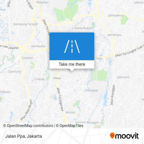 Jalan Ppa map