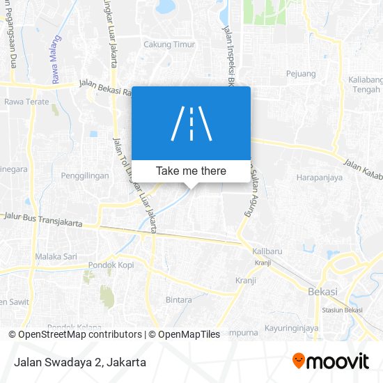 Jalan Swadaya 2 map