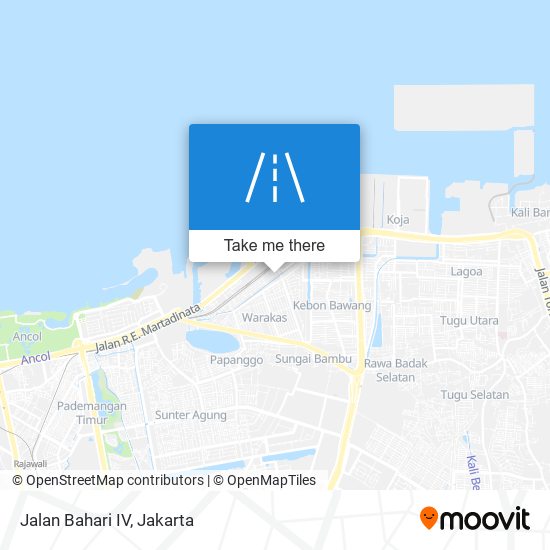 Jalan Bahari IV map