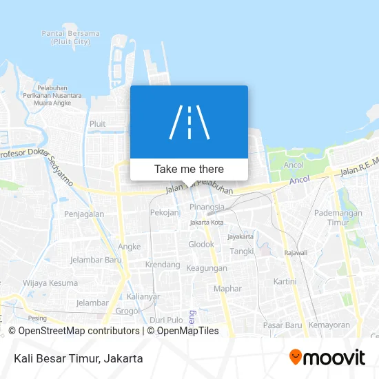 Kali Besar Timur map