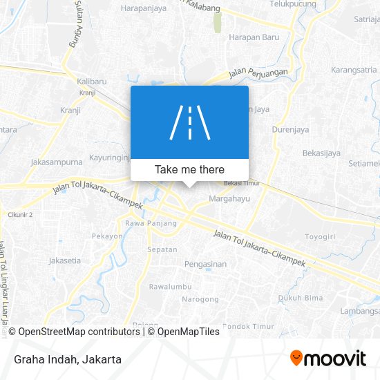 Graha Indah map