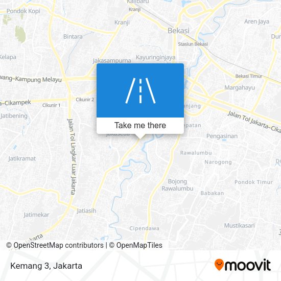 Kemang 3 map