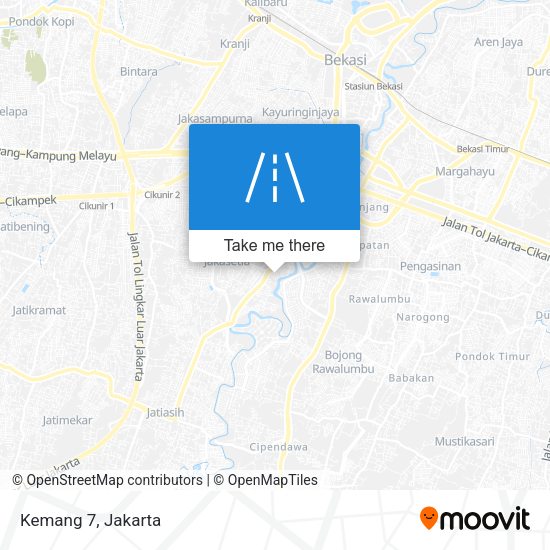 Kemang 7 map