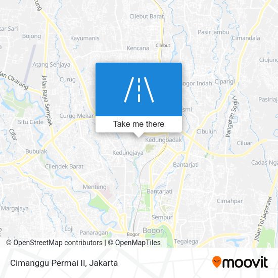 Cimanggu Permai II map