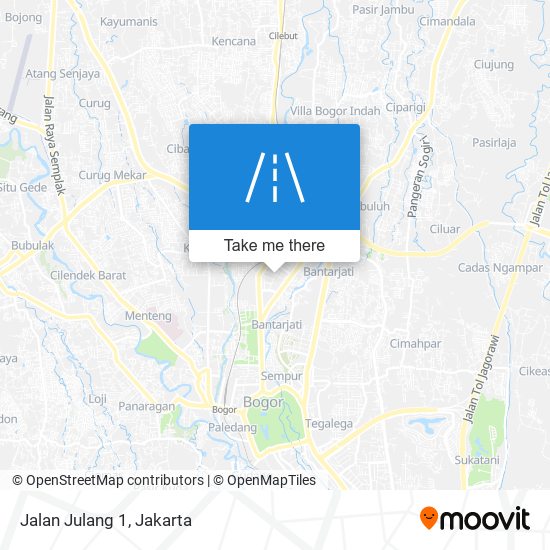 Jalan Julang 1 map